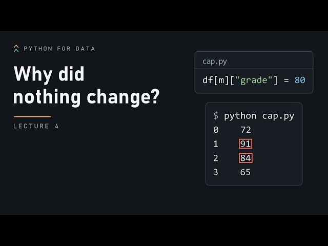 04. Selecting | Python for Data