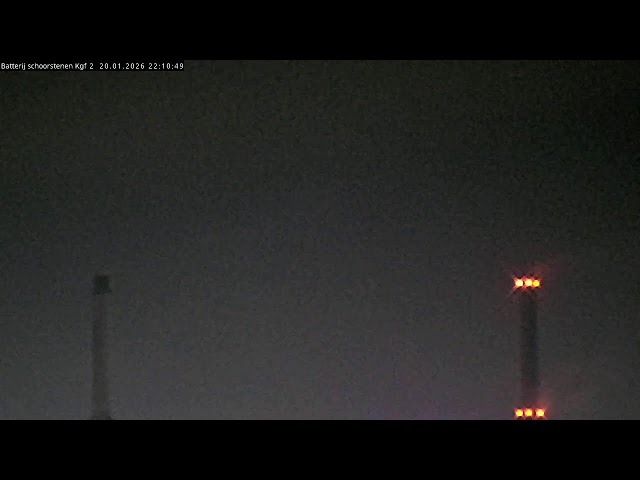 Live stream Tata Steel - Schoorstenen Kooksgasfabriek 2 - Velsen Noord