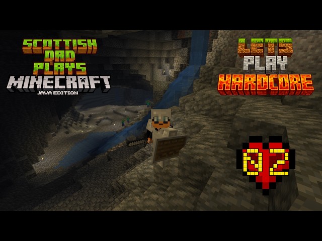 Scottish Dad Lets Play Hardcore Java - 02 - Lets Go Mining! #minecraft #hardcore #letsplay #xpfarm