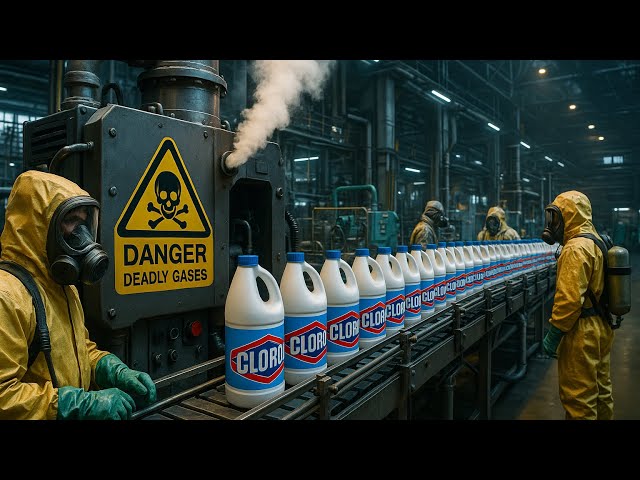 The Hidden Side of Chlorine: How a Deadly Gas Transforms into a Commercial Bottle