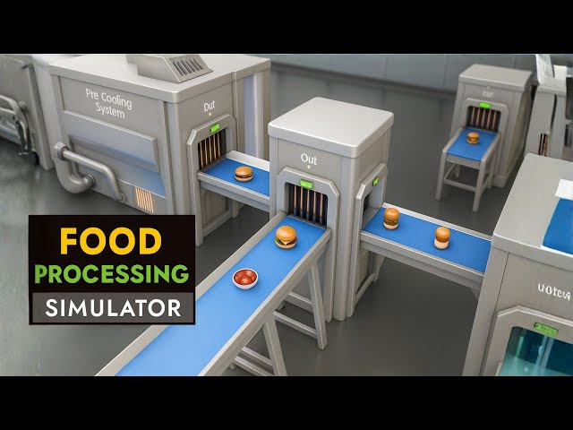 AUTOMATIZANDO MI FÁBRICA DE ALIMENTOS  |  FOOD PROCESSING SIMULATOR Gameplay Español