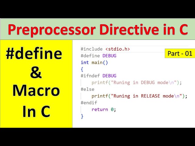 Learn C Preprocessor in 20 Minutes | Macros & Conditional Compilation Explained