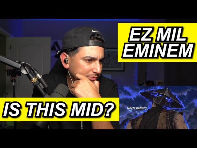 YOU MIGHT NOT WANT TO HEAR THIS...EZ MIL X EMINEM - MADARA FIRST REACTION.