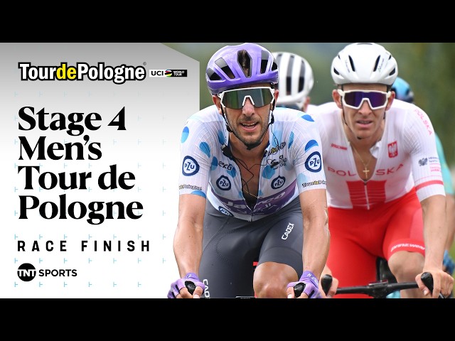 FABULOUS WIN! 👏 | Men's 2026 Tour de Pologne Stage 4 Final KM's | TNT Sports Cycling