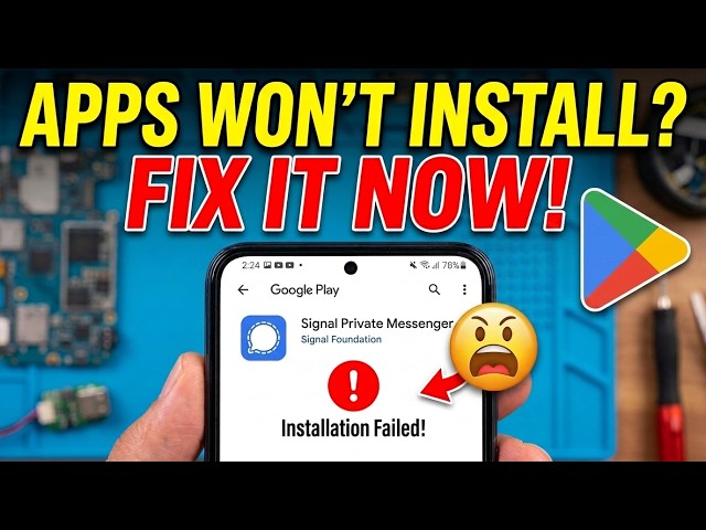 How to Fix Android Not Downloading or Installing Apps (Easy Fixes!)