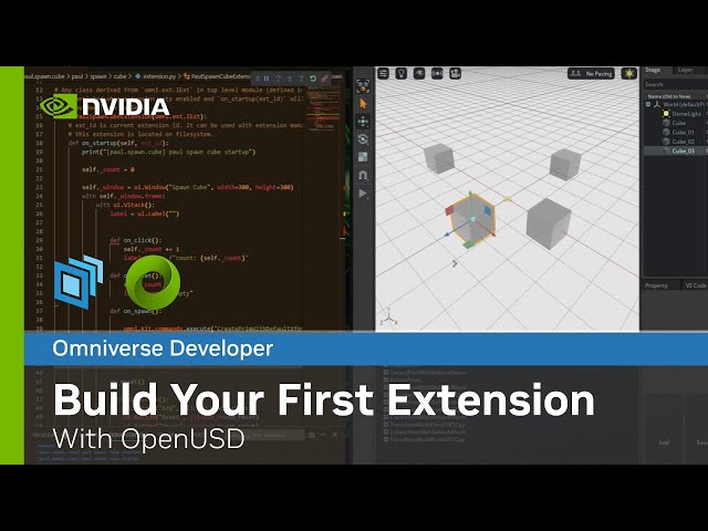 Build Your First Omniverse Extension With OpenUSD