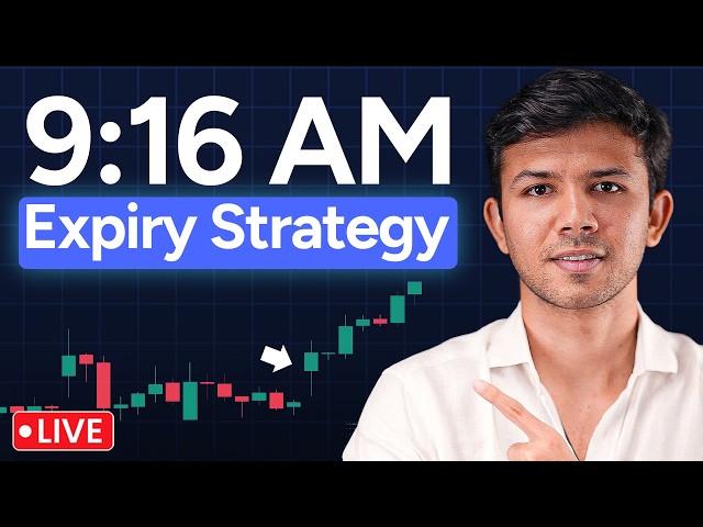 🔴 Live | 9:16 Expiry Only Trading Strategy With Darshan Rathod