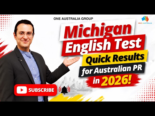 Michigan English Test - Quick Results for Australian PR in 2026!