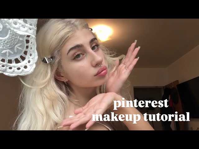 makeup tutorial by the girl you see on pinterest