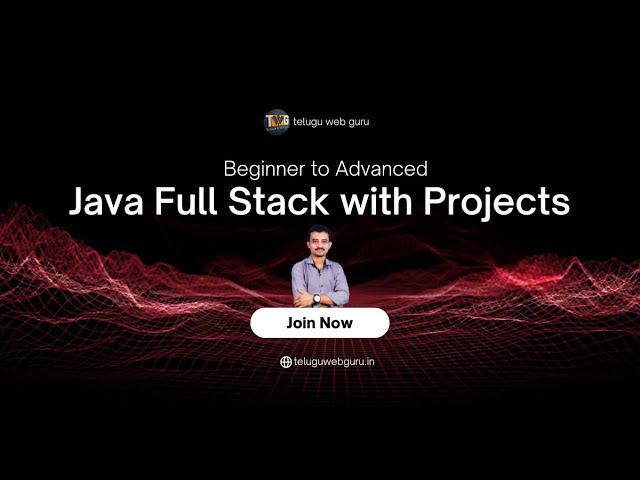 Learn Java Full Stack from Scratch Without ANY Prior Experience
