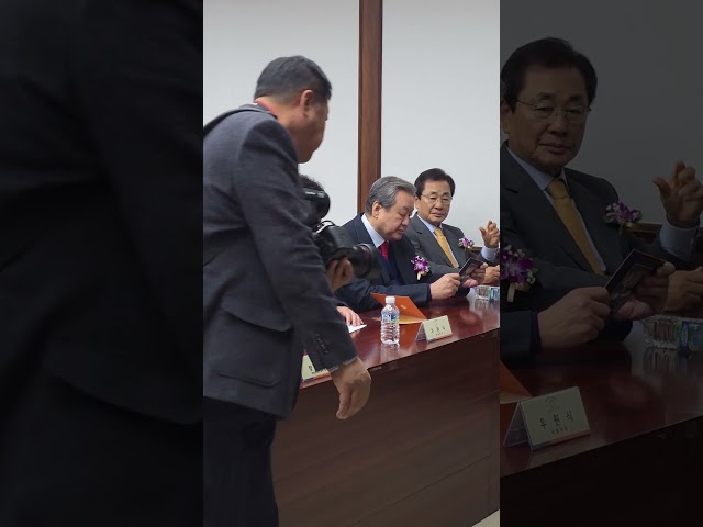 남자들은 안친하면 서먹서먹 #우원식 #김무성 #정균환