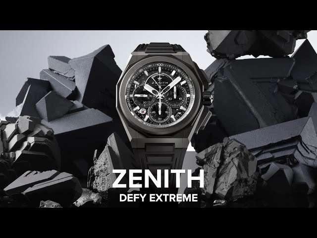 Zenith go BIG with the brand new Defy Extreme, a 45mm, 200m WR beast with a 1/100th chronograph 🔥🔥🔥