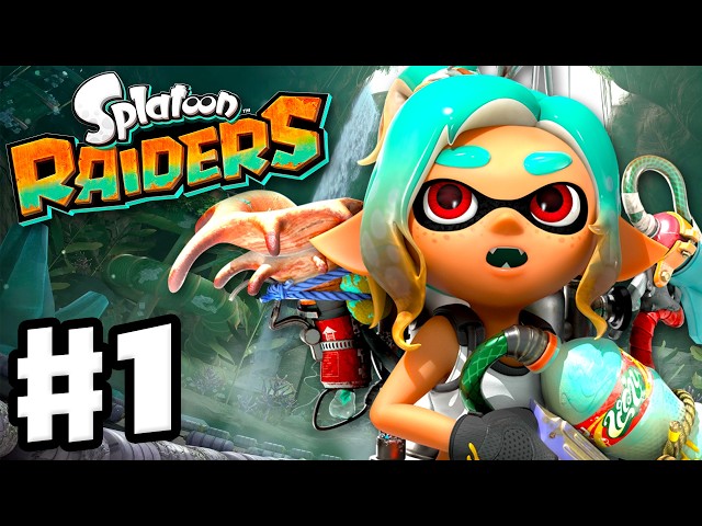 Splatoon Raiders - Gameplay Walkthrough Part 1 - The Spirhalite Islands!