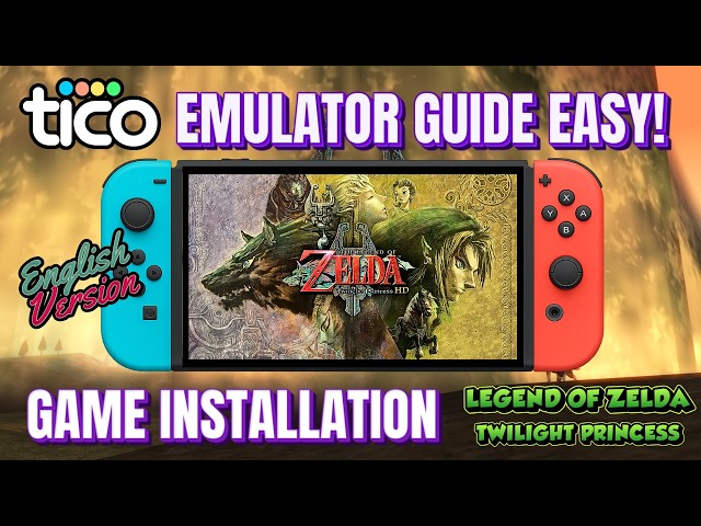 How To Install Tico Emulator And Add Games In The Nintendo Switch Easy Guide 2026 English Ver.
