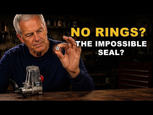 Why a Cox .049 Holds Compression With No Piston Rings - The Greatest Sealing Secret