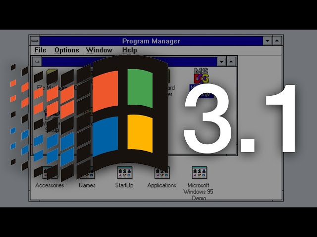 Windows 3.1 Demo