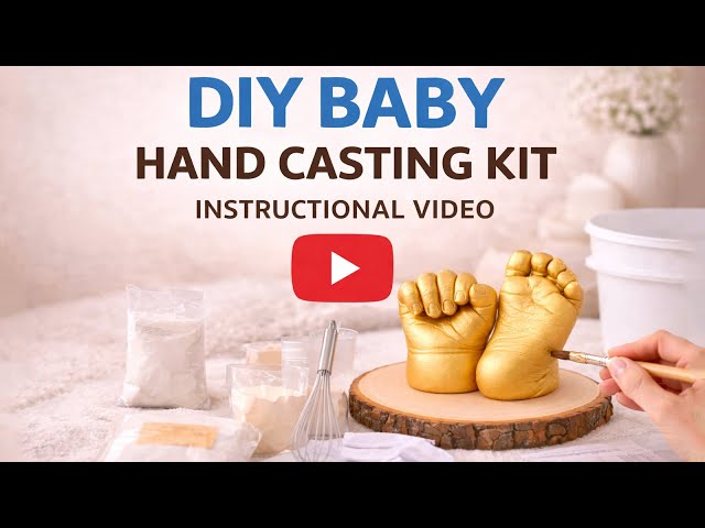 DIY Baby Hand Casting Kit | Step-by-Step Tutorial to Preserve Tiny Memories