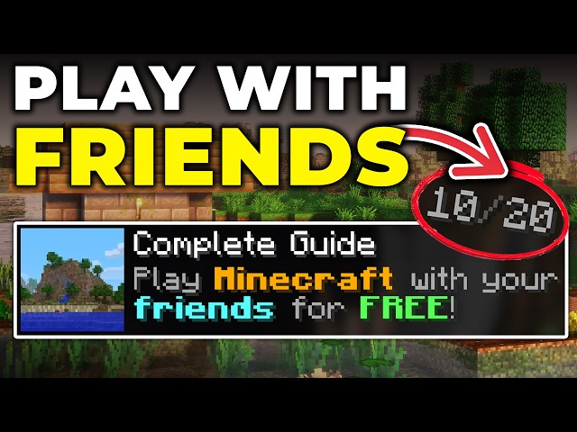 How To Play Minecraft with Friends (2026 Complete Guide)