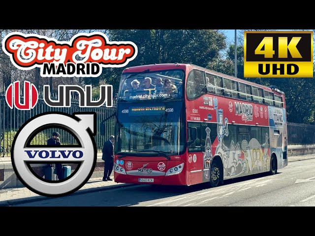 [Madrid City Tour OpenTop Bus Historical: Parque de El Retiro, Gran Via & Templo de Debod] UNVI B5TL