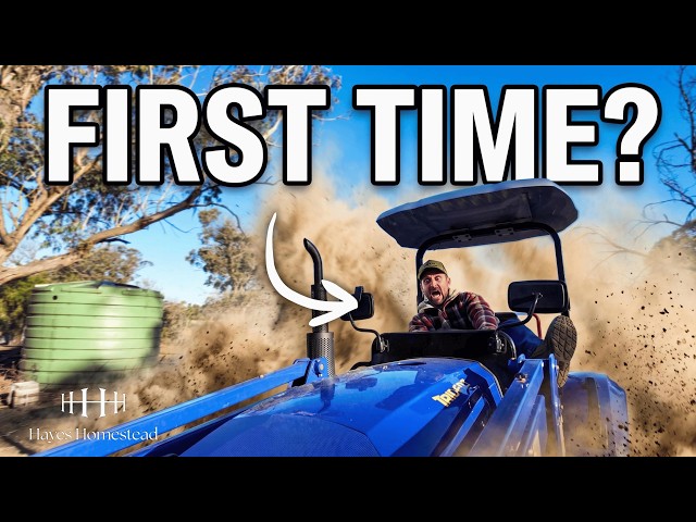 I Had NO IDEA How to Drive a Tractor!! | Here's What I Learned (Beginners guide)🚜