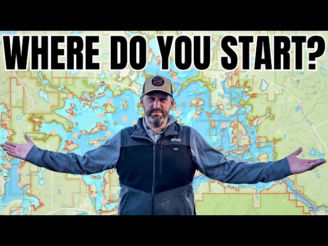 How to Find Fish on a HUGE Lake (First Time Fishing The Chippewa Flowage!)
