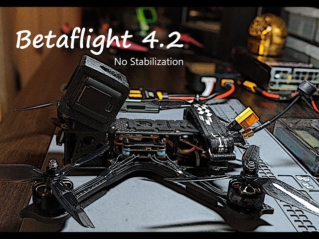 Betaflight 4.2 - Raw no stabilization - 6S freestyle