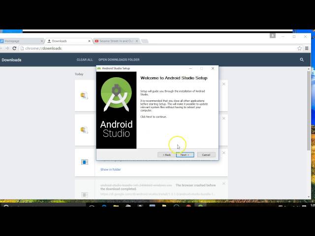 How to install Android Studio and JDK 7 on a new computer