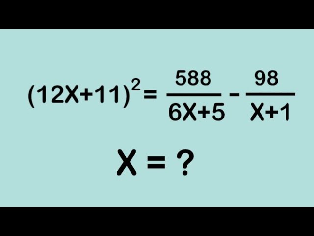 Advanced Maths For Competitive Exams l Find X l olympiad mathematics 