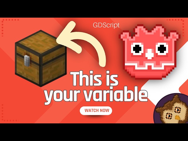 This chest is your variable - GDScript Tutorial (Part 1)