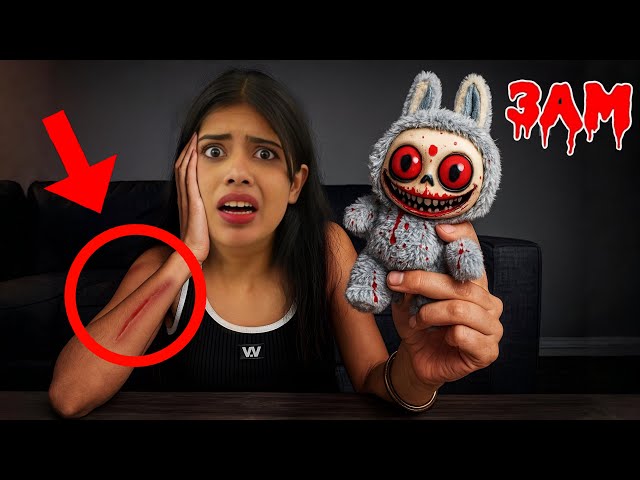 I performed the Haunted Labubu Ritual at 3 a.m.!! *it moved*