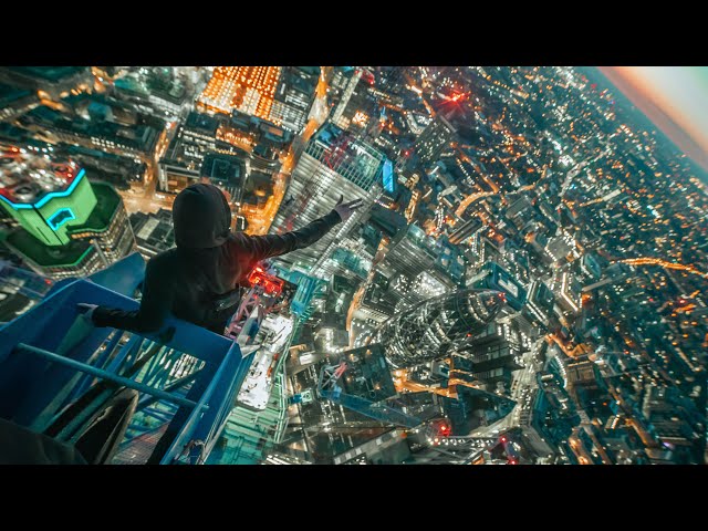 Climbing The Tallest Crane In The UK - 320M
