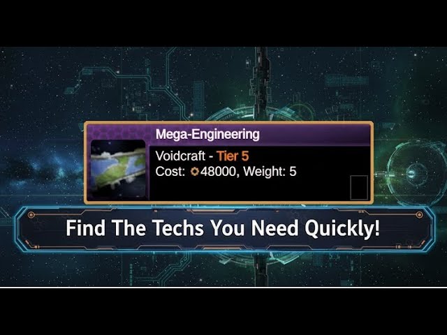 Stellaris Tech Tree Guide! How To Beeline Important Techs