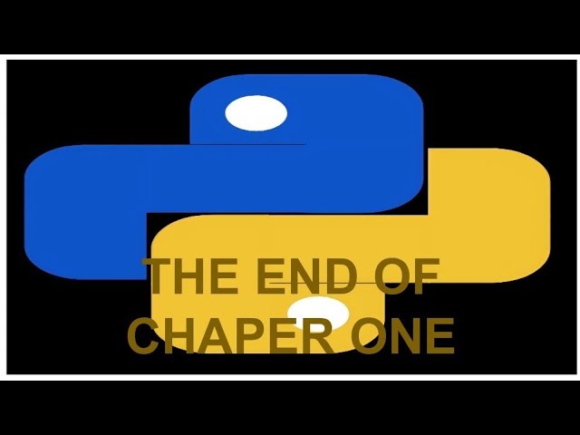 A python tutorial - the end