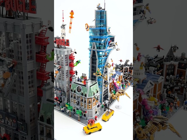 EVERY LEGO Super Heroes Modular Building Combined