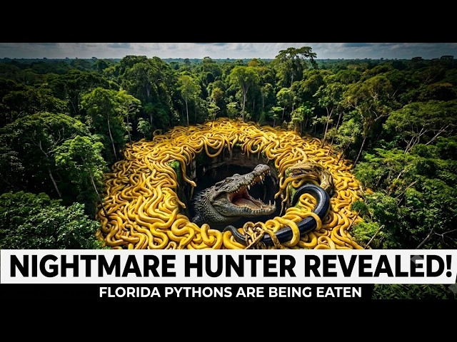 A New Predator Is Hunting Pythons in Florida — The Footage Is Horrifying