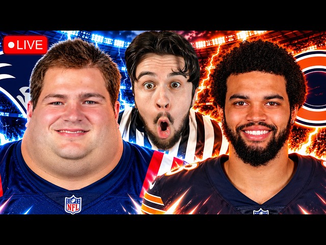 🔴PATRIOTS vs BEARS Thursday Night Football Live Watch Party🔴