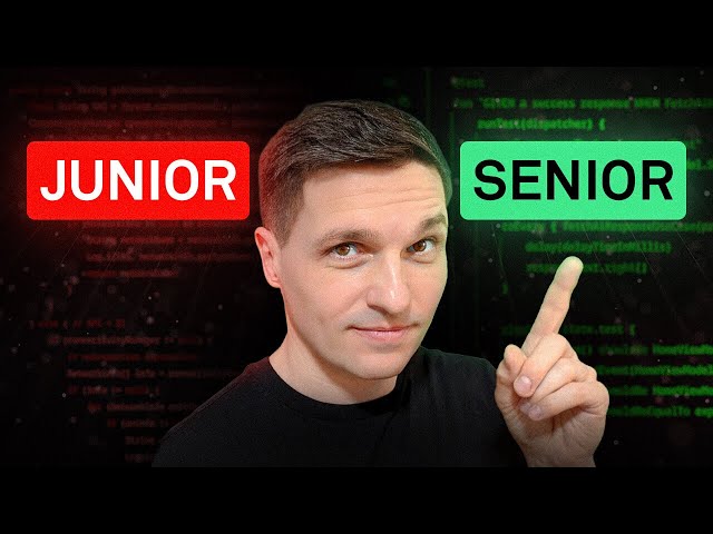 What differentiates a junior from a senior Android developer?