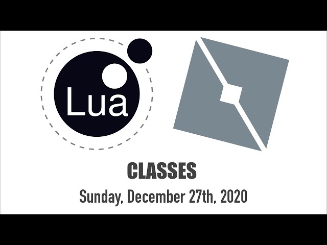 Roblox Coding: Classes