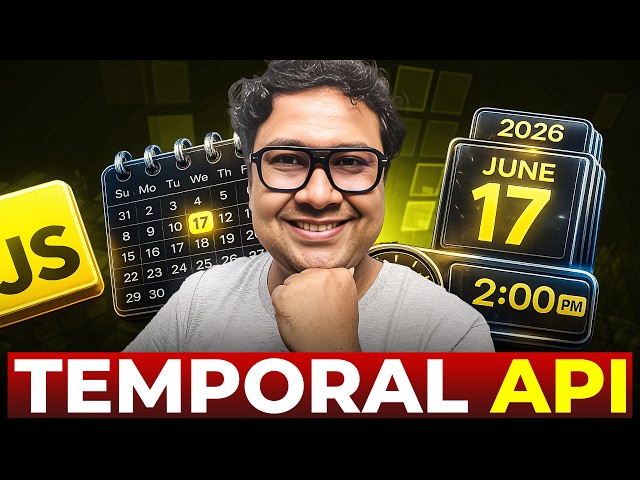 Why You Should Switch to Temporal API | JS Date Fixed 🔥