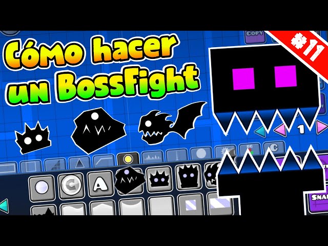 HOW TO CREATE A BOSSFIGHT? | Geometry Dash Lessons #11
