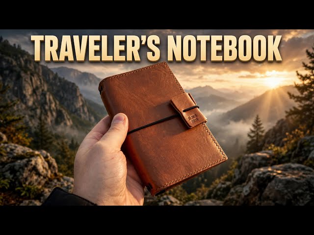 DIY Traveler’s Notebook. From an Engineer’s Technical Drawing to Handmade Leather. 