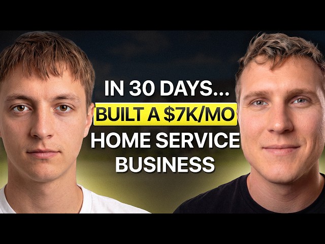 $7K in His First Month With a Home Service Business (Full Partner Interview)