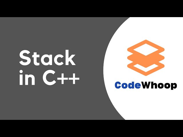 Stack Implementation in C++ (in-built stack data-structure)