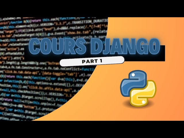 Django : Installation et Configuration de Python et Django #1