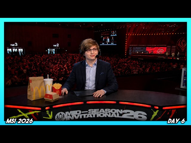 MSI 2026 CoStream ━ Day 6 (LYON vs FURIA ━ T1 vs BLG)