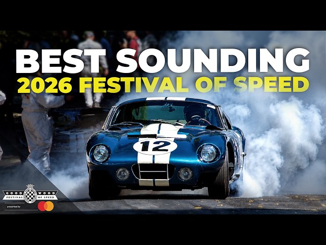20 Best Sounding Cars | 2026 Festival of Speed