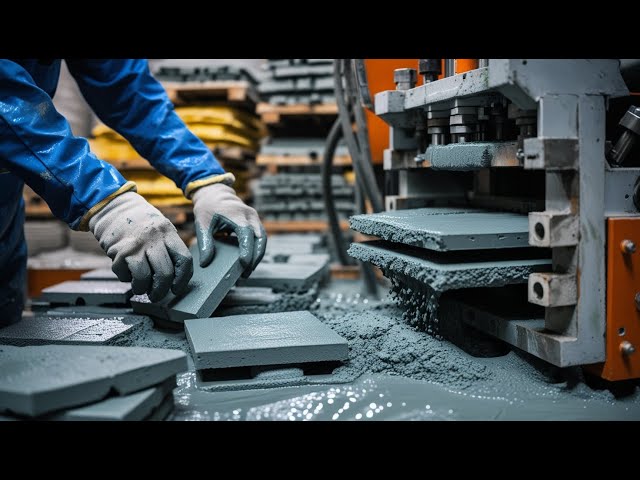 Tuff Tiles Making Machine Process | Asian Process of making