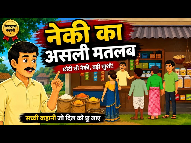 नेकी का असली मतलब | Hindi Kahaniya | Prerna Toons | Animated Stories