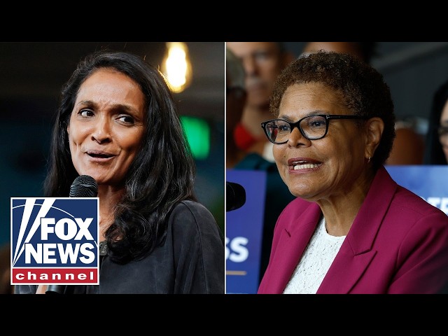Moderator calls out LA Mayor Bass, Dem socialist in HEATED debate