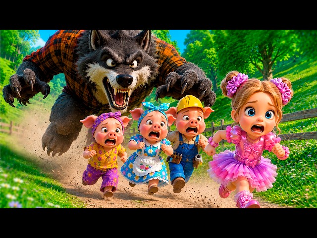 The Three Little Pigs and the Big Bad Wolf (The Three Little Pigs) 🐷 Saritah Bebé